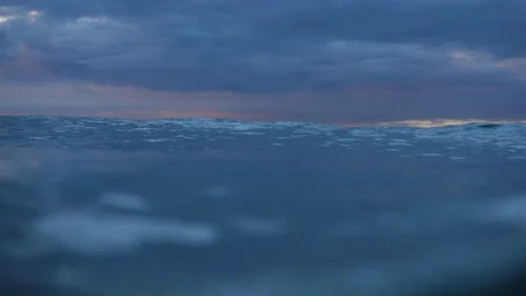 Water and Sunset Stock Footage 100993079