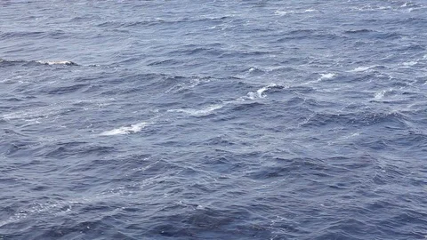 Water and waves of Negro river in the Amazon rainforest. Amazonas, Brazil. Stock Footage 128977348