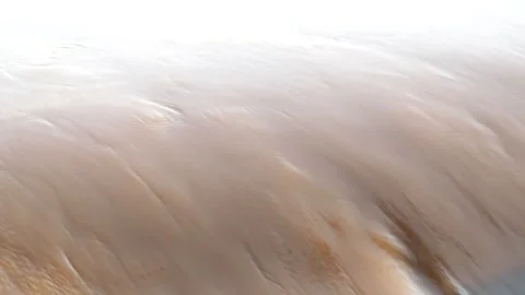 Water are flowing in Ping river, Chiangmai  province Thailand. Stock Footage 251508011