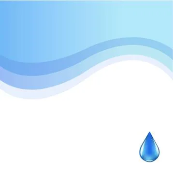 Water background Stock Illustration