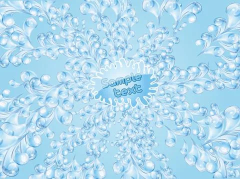 Water background Stock Illustration