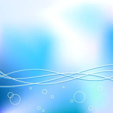 Water background Illustrazione stock