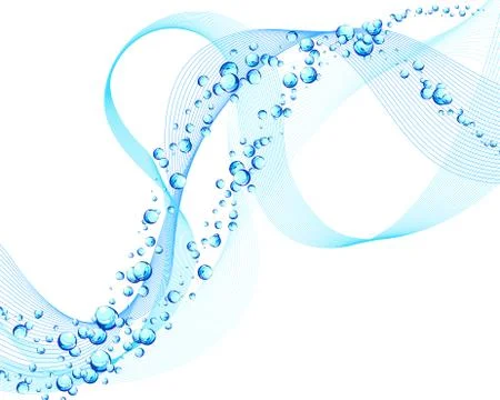 Water  background Stock Illustration