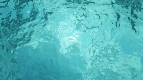 Water Background, Motion Background, Blue Green Liquid Sea Reflection Stock Footage 232388396