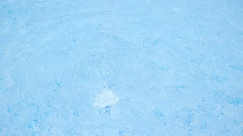 Water background, ripple and flow with waves. Summer blue swiming pool pattern Stock Footage 276591952