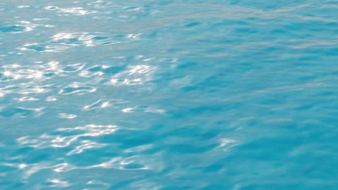 Water background sun reflecting on Turquoise Sea looping animation Stock Footage 218406985