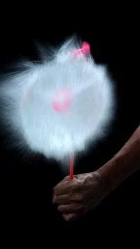 Water balloon exploding or splashing Stock Photos