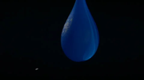 Water Balloon Explosion 2000 fps Stock Footage 1018555
