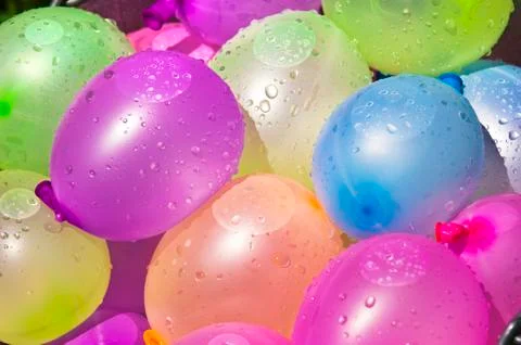 Water balloons Stock Photos