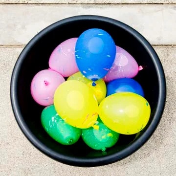 Water balloons Stock Photos
