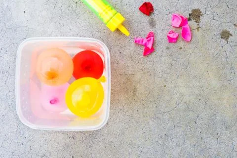 Water balloons Stock Photos