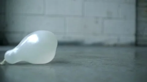 Water baloon, Slow Motion Stock Footage 10862245