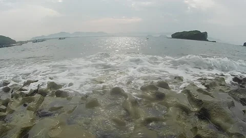 Water Beach Stock Footage 172771975