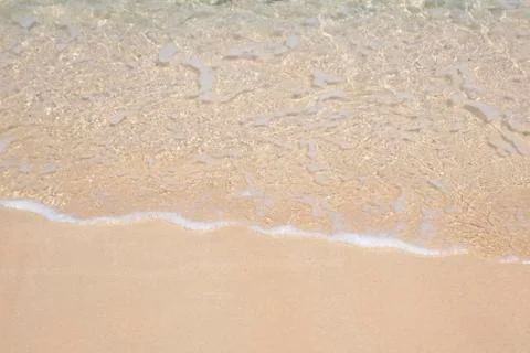Water on the beach Stock Photos