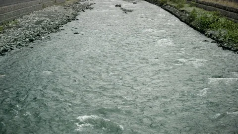Water of a beautiful mountain river 스톡 동영상 88559384