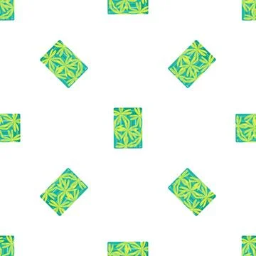 Water bed pattern seamless vector イラスト素材