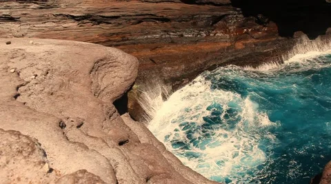 Water Between The Rocks Vidéo 43858731