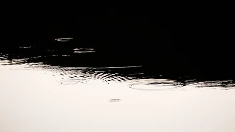 Water with big circles 動画素材 96042691