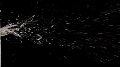 Water Blasts (6 for 1) Small Closeup 01 Stock-Footage 8762886