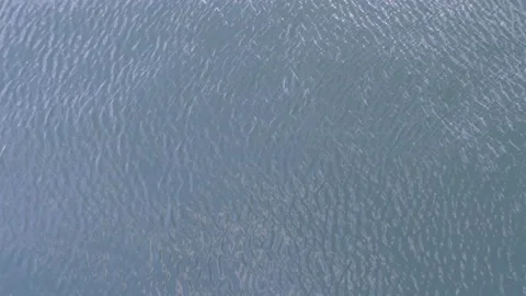 Water blue surface, top view Stock Footage 142462403