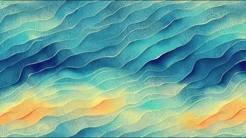 Water blur stripe texture background. Seamless liquid flow watercolor Stock Footage 220147189