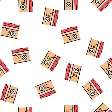 Water body layer vector seamless pattern 库存插图