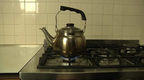 Water boiler kettle Stock Footage 8990502