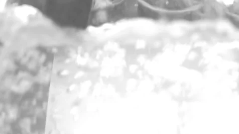 Water Boiling Bubbles Rising 2 Stock Footage 97302878