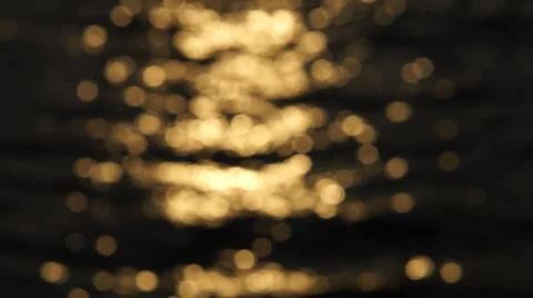 Water Bokeh Video stock 35190240