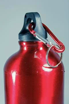 Water bottle, close up Stock Photos