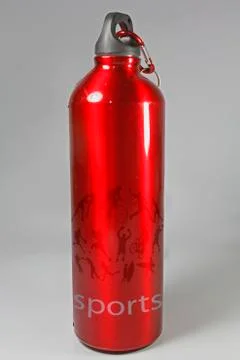 Water bottle, close up Stock Photos