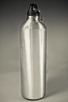 Water bottle, close up Stock Photos