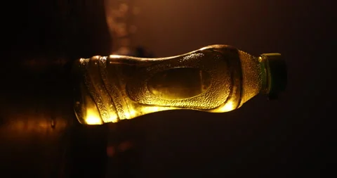 Water Bottle closeup Stock Footage 320331887