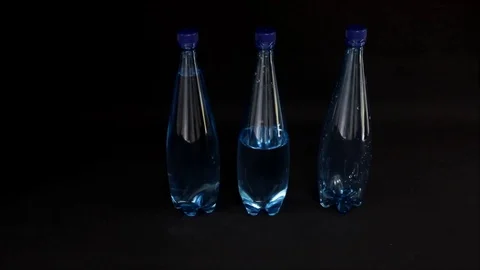 Water bottle Stock Footage 77095399