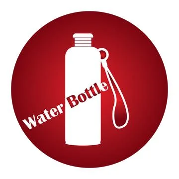 Water bottle icon Stock Illustration