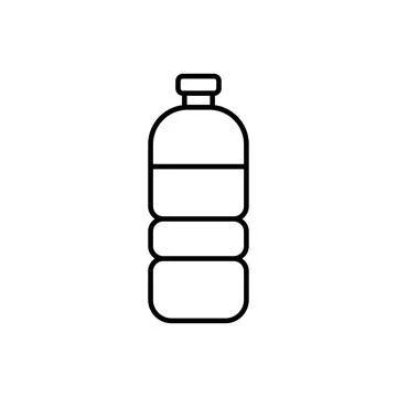 Water bottle icon vector design templates Stock Illustration