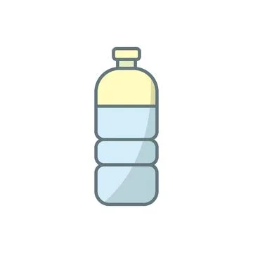 Water bottle icon vector design templates Stock Illustration
