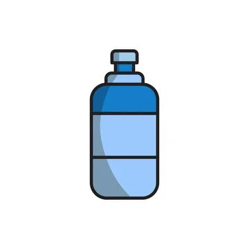 Water bottle icon vector design templates Stock Illustration