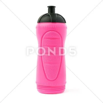 Water bottle isolated over the white background Stock Photos