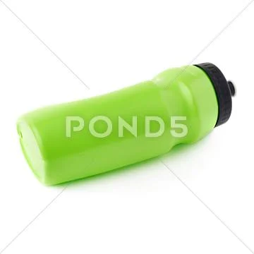Water bottle isolated over the white background Stock Photos