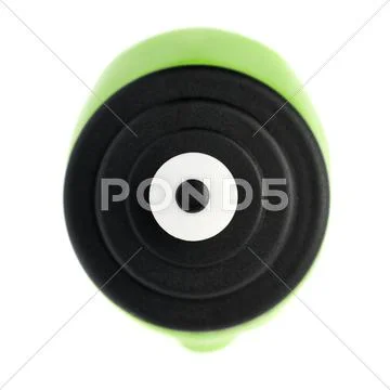 Water bottle isolated over the white background Stock Photos