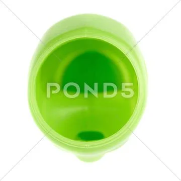 Water bottle isolated over the white background Stock Photos