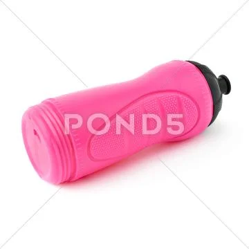 Water bottle isolated over the white background Stock Photos