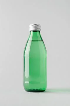 Water Bottle Mock-Up Stock Photos