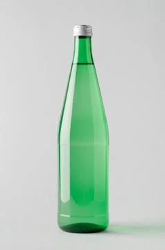 Water Bottle Mock-Up Stock Photos