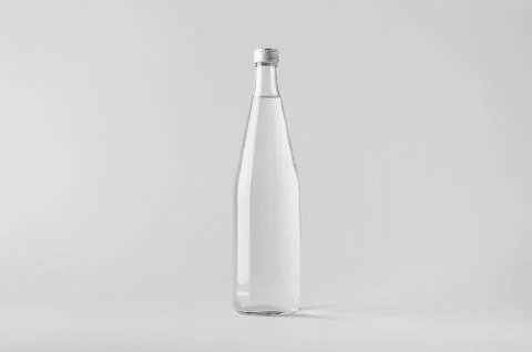 Water Bottle Mock-Up Stock Photos