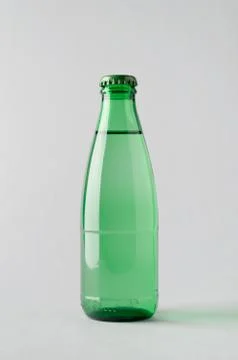 Water Bottle Mock-Up Stock Photos