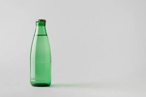 Water Bottle Mock-Up Stock Photos