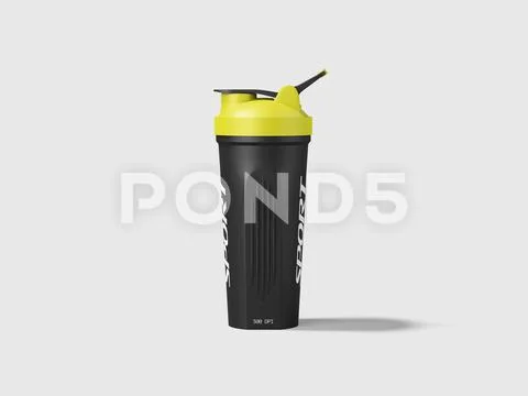 Water Bottle Mockup PSD-sjabloon