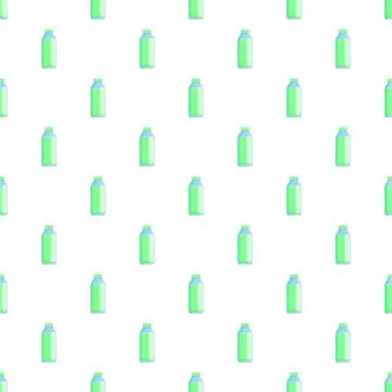 Water bottle pattern seamless background for beverage marketing 스톡 일러스트